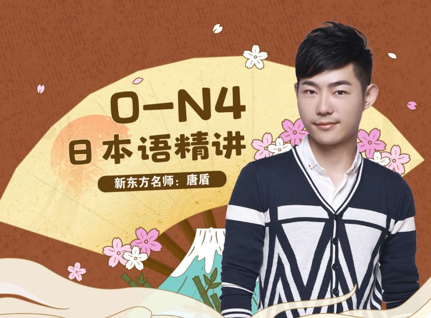 哗哩哗哩唐盾0-N4日语精讲日语教学
